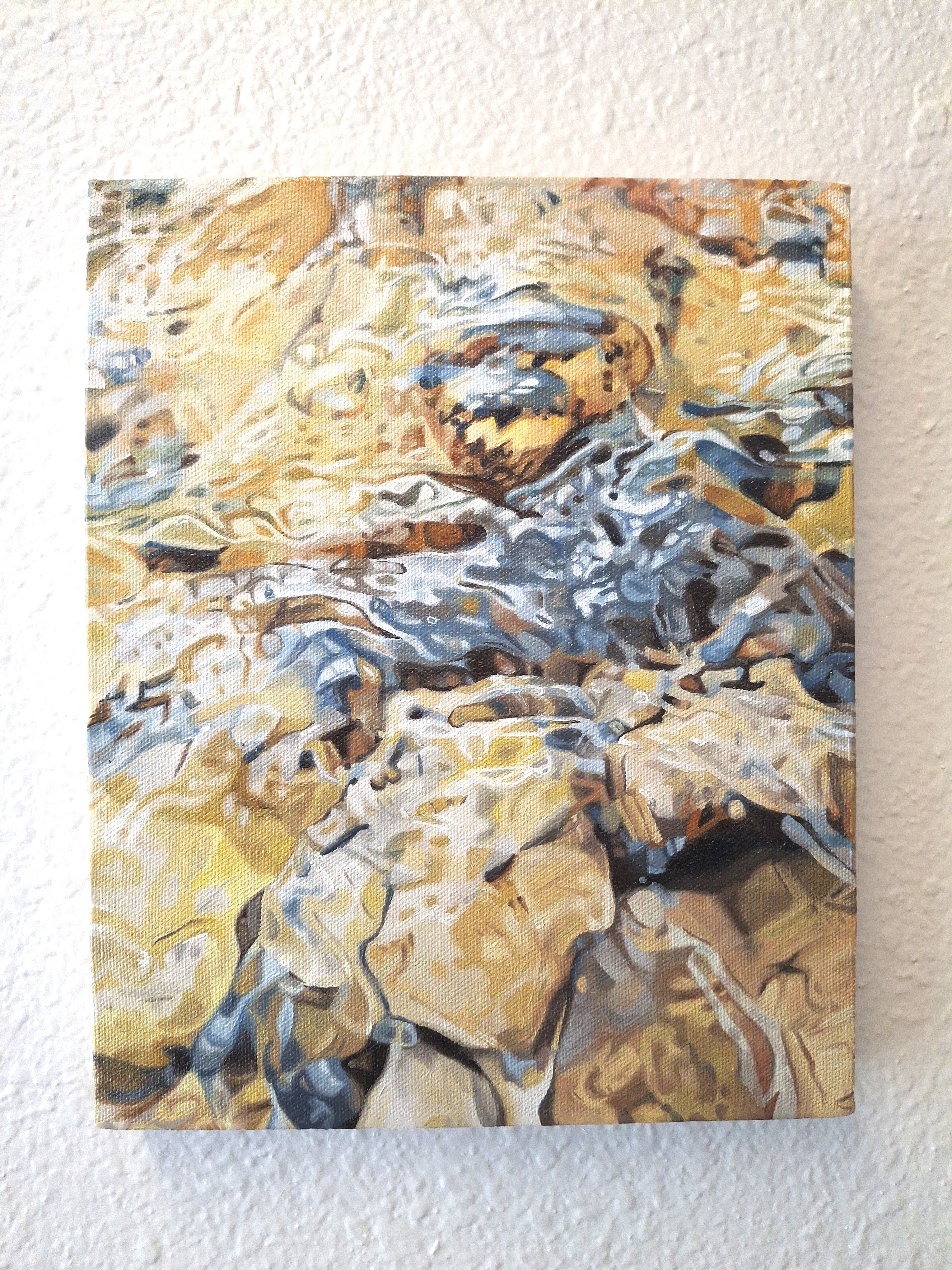 "As the Water Flows" Original 8x10 Oil Painting
